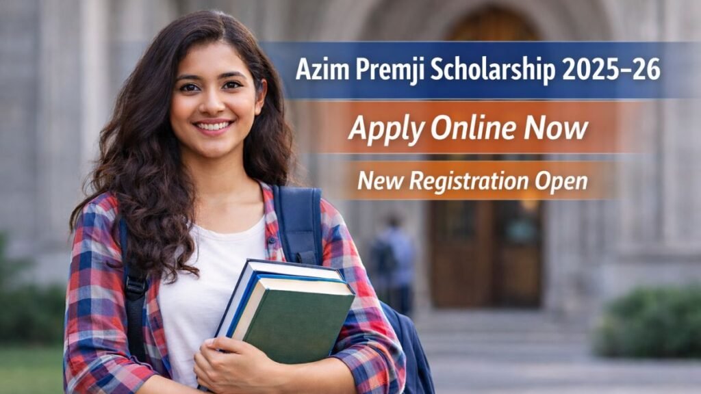 Azim Premji Scholarship 2025–26 Apply Online: Eligibility, Amount & New Registration Update